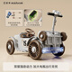 
Maidomi children's electric car can take a two-person four-wheel parent-child car remote control electric car for boys and girls toys children's car retro gray lithium battery + soft wheel early education remote control + parent-child