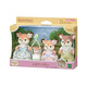 Familles sylvaniennes Version japonaise de la famille de cerfs Sika jouant des jouets de filles maison et des cadeaux d'anniversaire de poupée pour les enfants