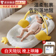 Xin'andai crib middle bed slope pillow anti-vomiting and overflowing milk choking pillow newborn baby comfort pillow lying down breastfeeding artifact gift bag crib + slope cushion + toy rack