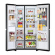 LG-Kühlschrank S651MC78 655L Doppeltüren, Perspektivenfenstertüren, mittlere Türen, mehrdimensionaler Windvorhang, Doppelwindsystem, luftgekühlt und frostfrei