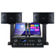 SANSUI PK09 home professional TV karaoke sound set SQ12 high-power KTV stage conference club banquet hall jukebox home theater card package speaker set 6.5-inch version + amplifier + microphone + karaoke machine
