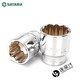 
Shida Tools Big Fly Ratchet Wrench 12 Corner Sleeve Head 12 Interface Sleeve Casing Head 13601 13613/22mm