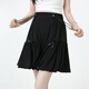 Miduli, maternity skirt, summer shorts, buds, skirts, women's belly-free small maternity suit, active black XL