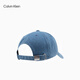 Calvin KleinJeans men and women simple ck embroidered letters trendy retro curved veil denim baseball hat gift HX0278 458-Denim Blue One Size OS