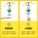 Brutal lindo pequeño hombre amarillo juguete juguete nuevo drone drone primaria estudiante control remoto avión sensor de aviones