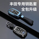 Chuangxun (Chuangxun) eignet sich für Toyota Sena Key Cover Sena Grevia Key Cover Car Special Herrenbag Schnalle für Frauen Sena/Grevia [Space Grey] + Hanging Knall