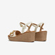 Tata French Wedge Sandals Frauenschuhe Urlaubsstil Riemen Sandalen 2025 Sommer neu 7mya1bl5 Beige 39