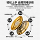 Jingsen Yoyo Children's Toys Special Yoyo Live Sleep Automatic pivotant Yoyo Bénéficateur Boy Améliore alliage Heavy Yoyo [Tulu Gold]