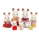 [90% neuf] Version japonaise des familles sylvaniennes de Chocolate Bunny, play house girl toy Doll Set, cadeau d'anniversaire pour les enfants
