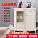 Tea Bar-Maschine, vollautomatischer Wasserspender, Untergrüßung Massivholz Europäischer Schrank, intelligente leichte Luxus-Tee-Bar integrierter Schrank, europäischer warmer Stil 9902/Eis warm 902 Warm warm