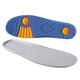 Adapted to the matching Howard 4 3 2 1 insoles, sports shock absorption, sweat absorption, breathable and lightweight 1.0 insoles, non-slip and comfortable 2 pairs of gray 42 sizes