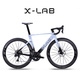 X-LAB wind-breaking road bike AD8 Xiaolabao carbon fiber broken frame wheel set oil disc electronic transmission road bike Black Warrior (UL50 wheel set) S