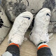Nike (Nike) offizieller Schiffsgeschäft Frauenschuhe Frühling Neue Sportschuhe Air mehr UPTEMPO PIPPEN Air Basketball Schuhe DH9719-100 40