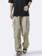 190 Pantalones de versión extendida altas para adolescentes masculinos Pantalones casuales Pantalones de paracaidismo Pantalones de deportes sueltos de 120 cm Black XL 183 o por encima de 130-155Jin [Jin equivale a 0.5 kg]