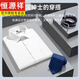 Hengyuanxiang Herren reines Baumwoll kostenlos kurzärmeliges weißes Hemd Herren Sommer Neues lässiges formales Anzug Shirt Männer DX6624 38