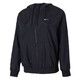 Nike (Nike) Sports Suit Femme 2025 Été Nouvelle veste à capuche Veste pantalon lâche pantalon décontracté Vêtements tissés Single Piece Top / FV6299-010 2xl