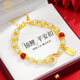 
Chinese Jewelry Birthday Memorial Gift Koi Peace Quiet Silver Bracelet for Women Hetian Jade Bracelet for Girlfriend Wife