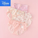 Disney Children's Sous -wear Girls Triangle Cotton Shorts pour enfants de taille moyenne A Classe A Coton Coton Summer Minée sans cul 751 + 753 Triangle [confortable] 4 pièces 170 m Taille Poids 15-25 Jin [Jin est égal à 0,5 kg] Corps 85-100