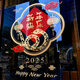 High-end New Year Decoration Window Flowers Year of Snake Spring Festival Creative Window Stickers 2025 New Year Store Window Electrostatic Glass Stickers Door ZQ2694A Extra Large