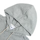 
Nike couples sweatshirt men's and women's autumn and winter running training sportswear hooded plush plush thickened warm pullover HJ3882-063 grey inner lining S