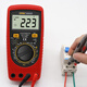 Kezhitu Binjiang BM9205 Hochvor-Präzisions-Anti-Burn Digital Multimeter wird automatisch heruntergefahren und kann das Kondensator-Digital Display 9205 messen