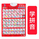 Miehone Baby Self-Knowledge Audio Chart pour reconnaître les parties du corps préscolaire de la petite enfance Numbers de l'éducation vocale Sticker mural reconnaître les caractères chinois bébé connaissance de soi