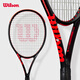 Wilson Wilson 2025 all-carbon one-piece professional tennis racket CLASH TEAM 103 V3.0 small black racket