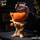 Wu Ming Tang Persimmon Ruyi Kung Fu Tea Set Gift Box Persimmon Lazy Tea Maker Holiday Gift Housewarming Accompanying Gift