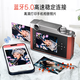 Hanyin Z3 instant camera red mini portable mobile phone high-definition photo printer directly prints photos for home students, children and ladies digital camera gift