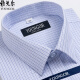 Bürgermeister Yager Shirt Herren kurzärmelig 2025 Neues Sommer High-End Business Casual Formal Kleid Dad Dad Hemd Kleidung DX6628 38