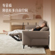 LAZBOY乐至宝真皮零靠墙功能沙发四人双电动带翻倒几677橙【60天发】