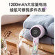 Chigo Hair Ball Trimmer, Clothes Hair Ball Trimmer, Hair Remover, Shaving, Hair Removal, Shaving, Shearing, Suction, Sweater Pilling, Household Artifact, Pink Purple, Three-speed Digital Display, Free Spare 1 Blade