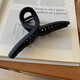 Frosted textured shark clip new style grab clip high-end head back hair clip hair clip hair accessories Frosted brown color [11CM]
