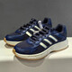 Adidas Herrenschuhe, leichte und modische, atmungsaktive, rutschfeste Laufschuhe, schockgepolsterte Kleidung-resistente Freizeitschuhe, Lauftraining im Freien, JR5155/Naru Blue 40 40