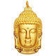 GRAYCEWODY Old Phoenix 999 gold Buddha head pendant pure gold pure silver Tathagata Buddha gold-wrapped silver pendant for boyfriend and girlfriend mother Buddha necklace + certificate Old Phoenix gold store model 30*50mm about 35 grams