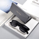 Boîte de lunettes de myopie de miroir spirituel pour femmes Boîtes de soleil portables et élégants pour hommes pliables.