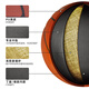斯伯丁（SPALDING）官方正品黑金配色五角星拼接专业篮球7号PU篮球 【五角星皮片拼接】76-867Y 七号篮球(标准球)