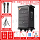 Cama BD-H1583 Versión mejorada Al aire libre Trolley Square Karaoke Bluetooth Stolley Mobile Trolley Tresute Canting Speaker Square Dance Stando Penetración Fuerte de 10 pulgadas Frecuencia de tres minutos + Big Gift Bag