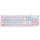Logitech K845 Teclado mecánico de juegos con cable 104 tecla DIY Color Teclado E -Sports Panel de metal de pollo retroiluminado Panel de metal K845 - Fresa de crema fresa