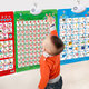 Children's Pinyin and Mathematics Early Education Artifact First Grade Learning Letter Multiplication Table Points Reading Audio Paint Wall Stickers English + Chinese Characters