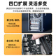 优越者Pci-E转4口USB3.0扩展卡适用台式机电脑主机内置四口USB转接卡HUB集线卡T1049A
