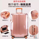 BIBK German suitcase protective cover Thickened inch trolley case Travel case cover 2826 leather box dust cover check-in waterproof black edge wide Velcro 20 inch