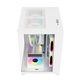 AOCCG391 sea view room case matx column-free panoramic side-transparent ITX computer main case high-value DIY desktop game e-sports 240 water-cooled white main case CG391W white + 3 ice 120 fans default positive leaf