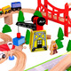 Yunya Children's Magnetic Anti-Gravity Rail Car Roller Coaster Slide Magnetic Return Car Boy Racing Tobado Tomado 130 piezas Trazo de regalo de tren de tren de tren aeropuerto