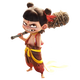 Nezha: Das Sea Sea Nezha Aufkleber des Teufelskinder