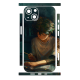 
Cangming applies to Apple 12 frame film 13 full wrap sticker 13pro back sticker 12mini back shell color film 13max cartoon film 13795 [buy one free one] iPhone13 Mini