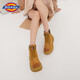 
Dickies women's Martin boots high top fashion couple boots versatile work boots women's yellow women's style-37