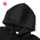 Li ning china li ning sudadera con capucha para hombres 2025 otoño nuevo nuevo y versátil deportivo sencillo y versátil negro-1 m
