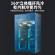 Xinfei (Frestec) Armoire d'affichage Réfrigéré Cabinet de rangement frais Vin Freiner Freenzer Double-Open Door Refrigérateur Hôtel Réfrigérateur Réfrigéré Fresh Rangement Supermarché Direct Cold Glass Door Air refroidie Frot Freed Refrigérateur Vertical Refrigérateur Double porte Black and Red 688L [4D Fracée à air refroidi] [Contrôle de la température numérique de l'affichage]