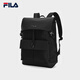 Fila Offizieller Herren -Rucksack 2025 Sommer Neue Mode Casual Flip Rucksack Mehrfachschule, schwarz - Bk XS